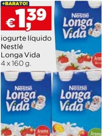 Bolama Iogurte Líquido Nestlé Longa Vida 4x160g promoção