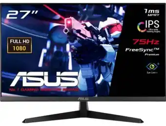 Monitor gaming asus vy279he (27'' - 1 ms - 75 hz - freesync)