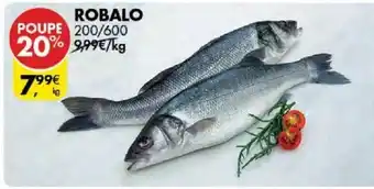 Pingo Doce Robalo 200/600 1kg promoção