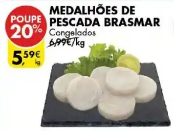 Pingo Doce Medalhões de Pescada Brasmar 1kg promoção