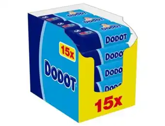 Toalhitas dodot com tampa (azul - pack 15x64 - 960 unidades)