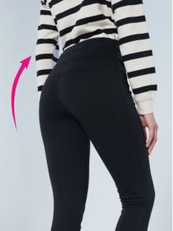 Venca Treggings extensíveis em malha milano promoção