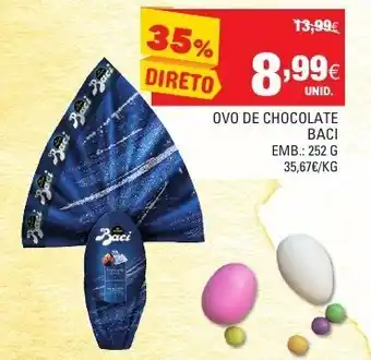 Continente Ovo de Chocolate Baci 252g promoção