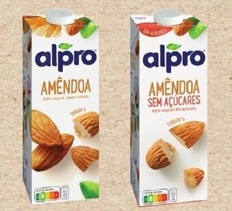 Continente Bebida de Amêndoa Alpro 1L promoção