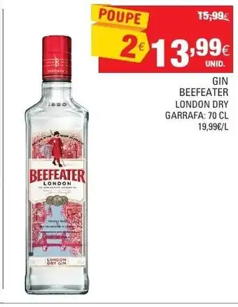 Continente Gin Beefeater London Dry 70cl promoção