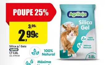 Sílica p/Gato Agriloha 3,8L