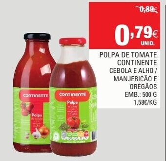 Continente Polpa de Tomate Continente 500g promoção