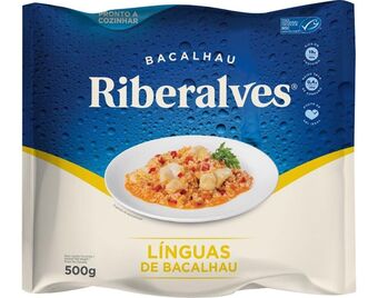 Auchan Linguas de bacalhau riberalves promoção