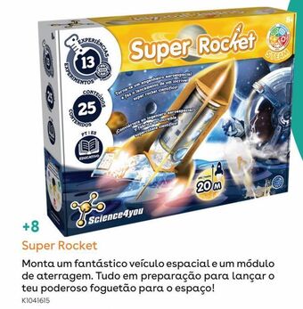 Toys R Us Science4you - super rocket promoção