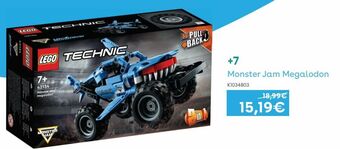 Toys R Us Lego technic - monster jam megalodon - 42134 promoção