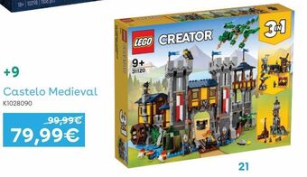 Toys R Us Lego creator - castelo medieval - 31120 promoção