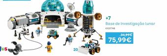 Toys R Us Lego city - base de investigação lunar - 60350 promoção