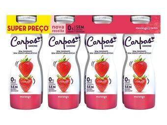 Iogurte magro corpos danone
