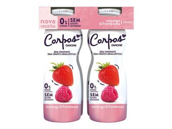 Iogurte magro corpos danone