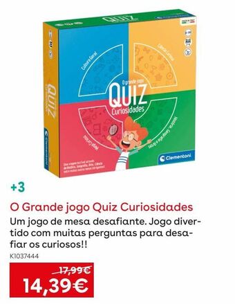 O grande jogo quiz curiosidades