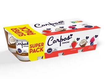Iogurte magro corpos danone