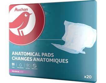 Pensos incontinência auchan