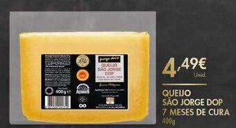 Queijo São Jorge dop 7 Meses de Cura 400g