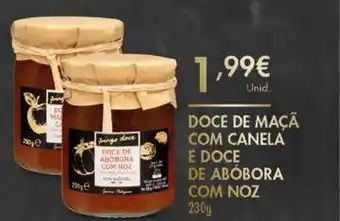 Pingo Doce Doce de Maça com Canela e Doce de Abóbora com Noz 230g promoção
