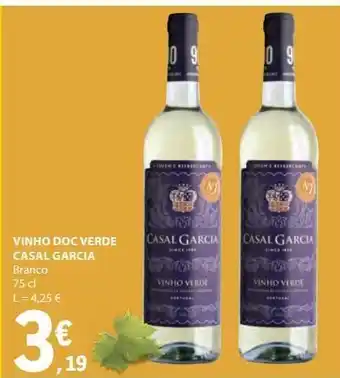 E.Leclerc Vinho doc verde casal garcia 75cl promoção