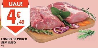 E.Leclerc Lombo de porco sem osso kg promoção