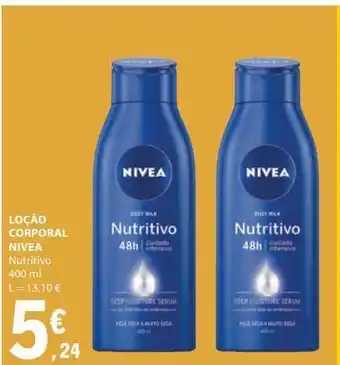 E.Leclerc Locao corporal nivea promoção