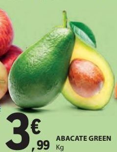 E.Leclerc Abacate green kg promoção