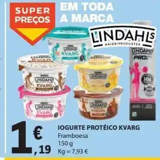 E.Leclerc Iogurte protéico kvarg 150g promoção