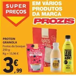 E.Leclerc Protein granola 250g promoção