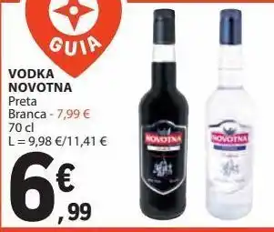 E.Leclerc Vodka novotna 70cl promoção