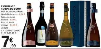 E.Leclerc Espumante terras do demo 750ml promoção