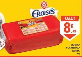 E.Leclerc Queijo flamengo barra kg promoção