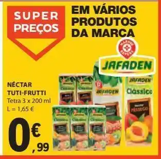 E.Leclerc Nèctar tuti-frutti 3x200ml promoção
