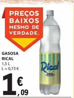 E.Leclerc Gasosa rical 1.5l promoção