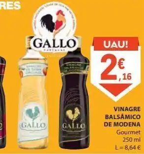 E.Leclerc Vinagre balsâmico de modena 250ml promoção