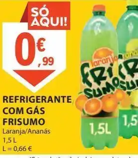 E.Leclerc Refrigerante com gàs frisumo 1.5l promoção