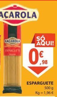 Esparguete 500g