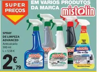 E.Leclerc Spray de limpeza advanced 500ml promoção