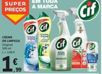 E.Leclerc Creme de limpeza 500ml promoção