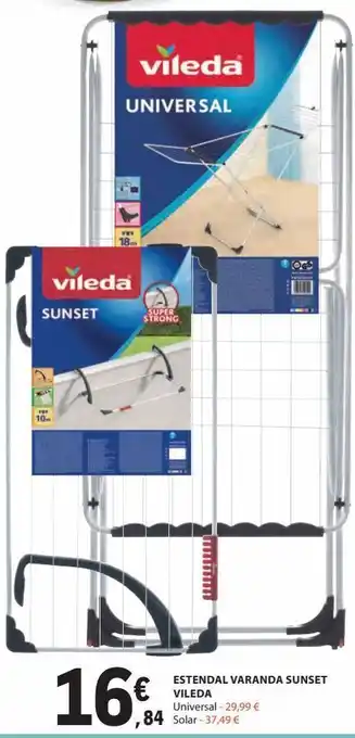 E.Leclerc Estendal varanda sunset vileda promoção