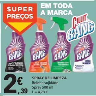 E.Leclerc Spray de limpeza 500ml promoção