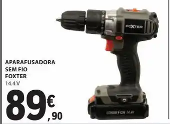 E.Leclerc Aparafusadora sem fio foxter promoção