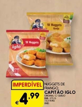 Meu Super Nuggets de frango iglo promoção