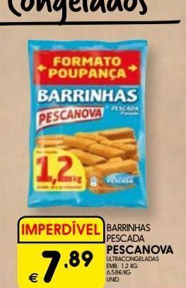Palitos de peixe pescanova