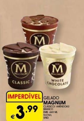 Meu Super Gelados magnum promoção