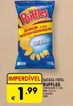 Meu Super Batata chips ruffles promoção
