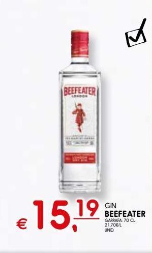 Meu Super Gin beefeater promoção