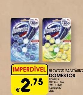 Pastilhas para wc domestos