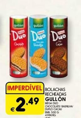 Meu Super Bolacha recheada gullon promoção