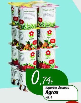 Miranda Supermercados Iogurte agros promoção
